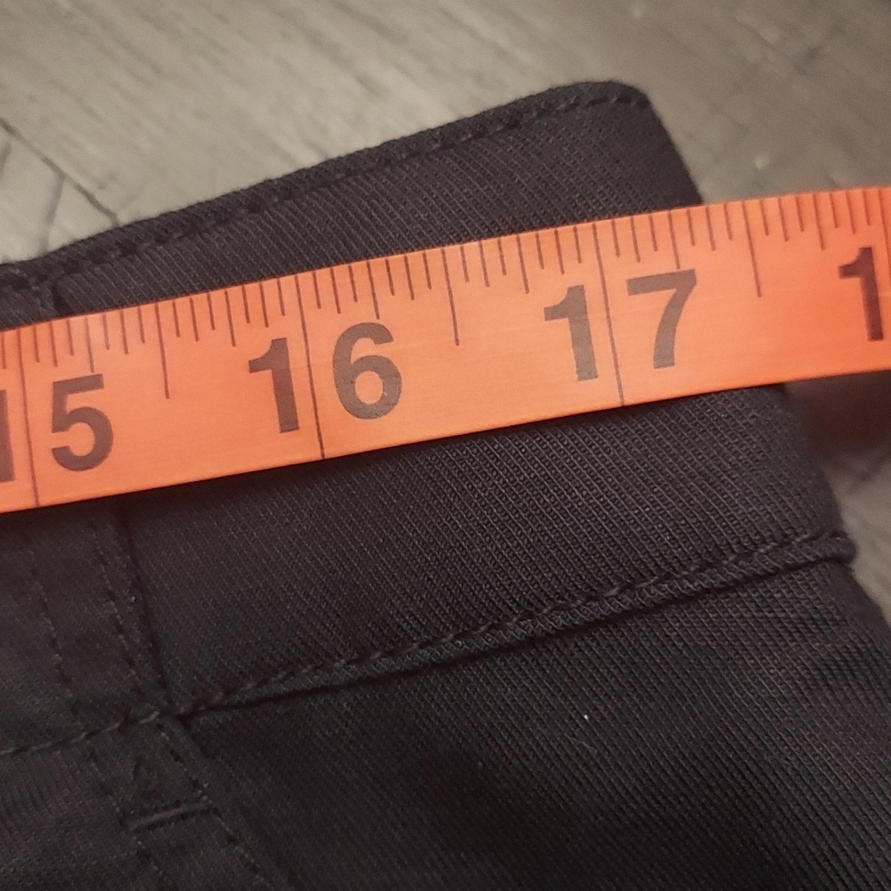 LOFT Black Cargo Lined Linen Blend A-Line Skirt 12 - Picture 13 of 15